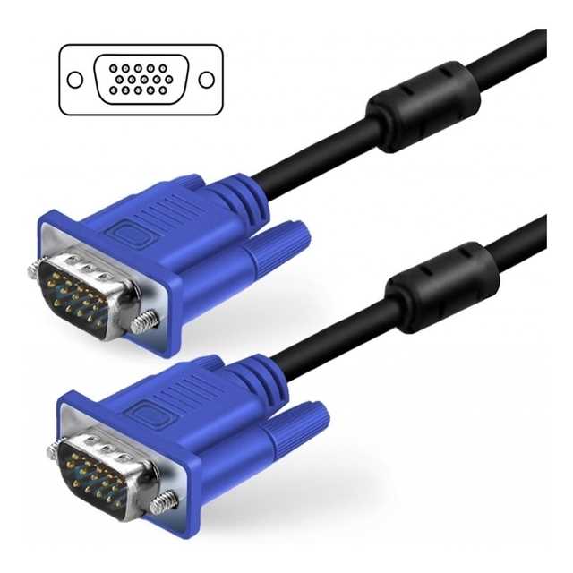 CABLE VGA MACHO MACHO 1,50 MTS  NM-C18